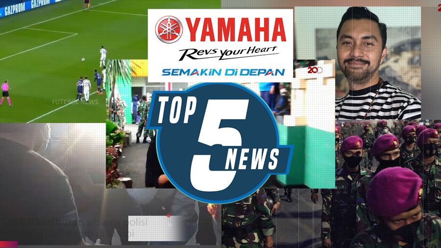 Top 5: Polisi Pukul Polisi saat Amankan Demo, Setan Merah Menang atas PSG