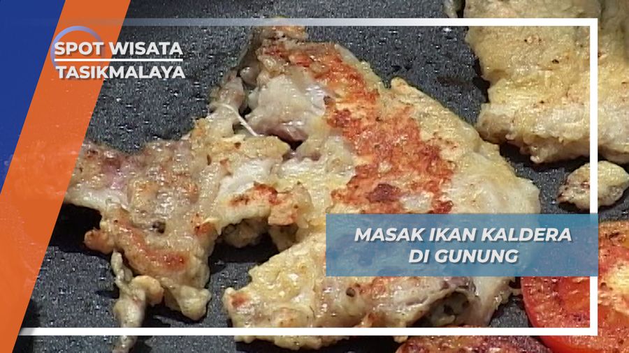 Menggoreng Tepung Ikan Kaldera Gunung Galunggung