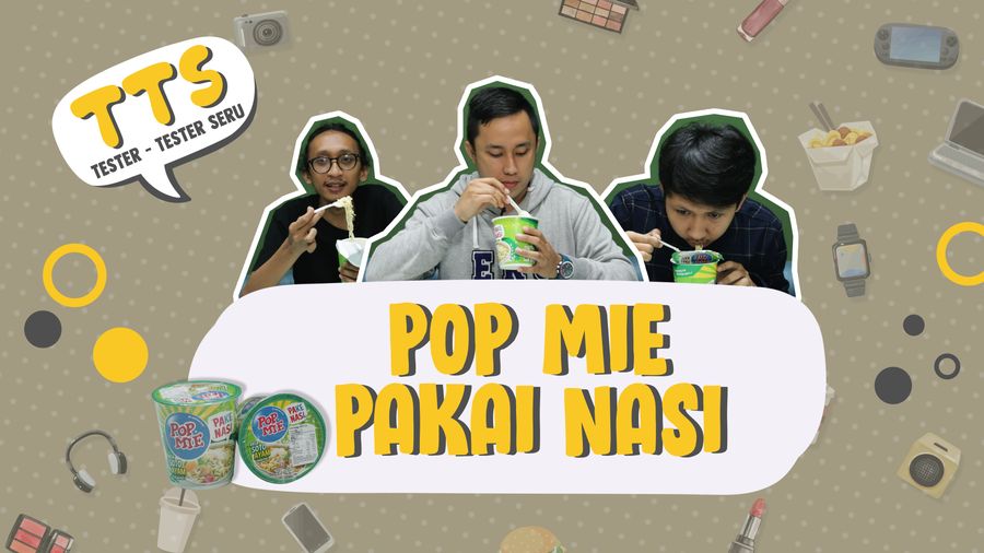 Nyobain Pop Mie yang Ada Nasinya