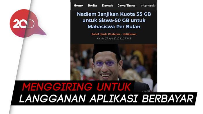 Pengamat Pendidikan Sebut Kuota Belajar Bukan Solusi untuk Siswa