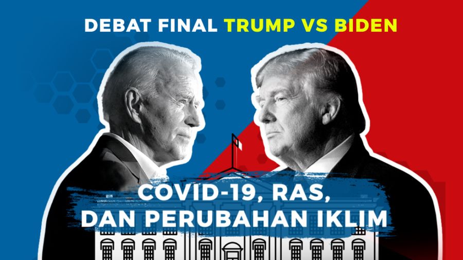Tonton Debat Final Trump Vs Biden di detikcom!