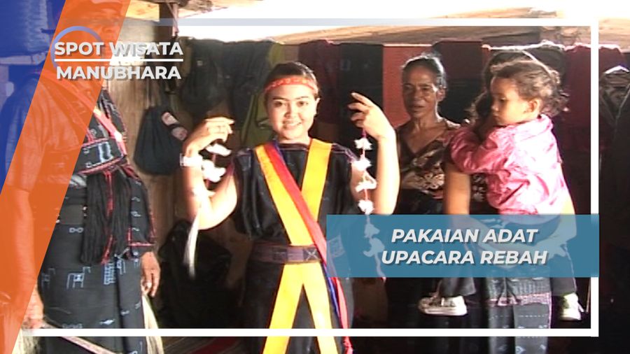 Pakaian Adat Lawo, Busana Acara Puncak Upacara Reba Desa Manubhara Nusa Tenggara Timur