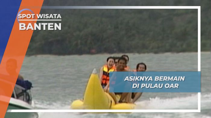 Pulau Oar Banten, Bermain air di Alam Bebas
