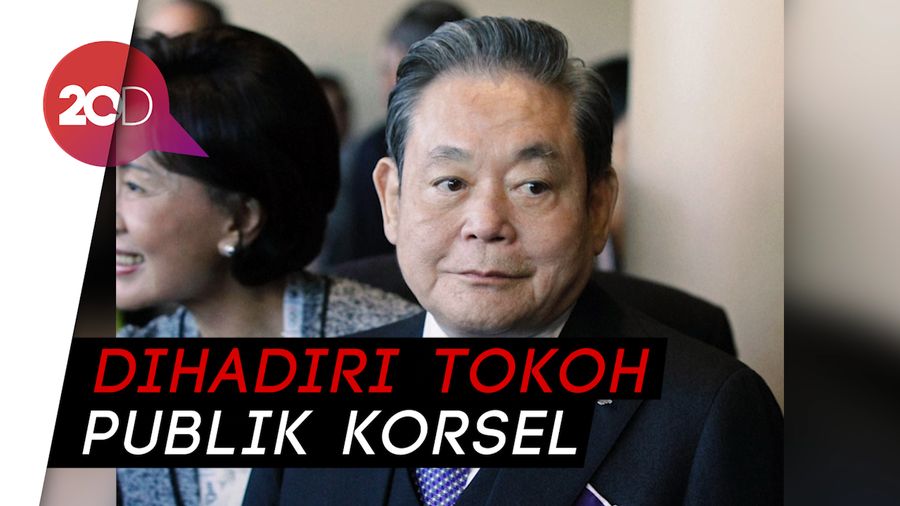 Suasana Rumah Duka Mendiang CEO Samsung Lee Kun-hee