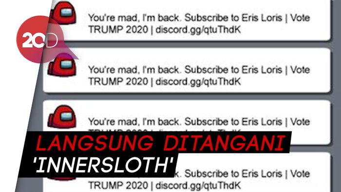 Saat Game Among Us Penuh Spam Kampanye Trump