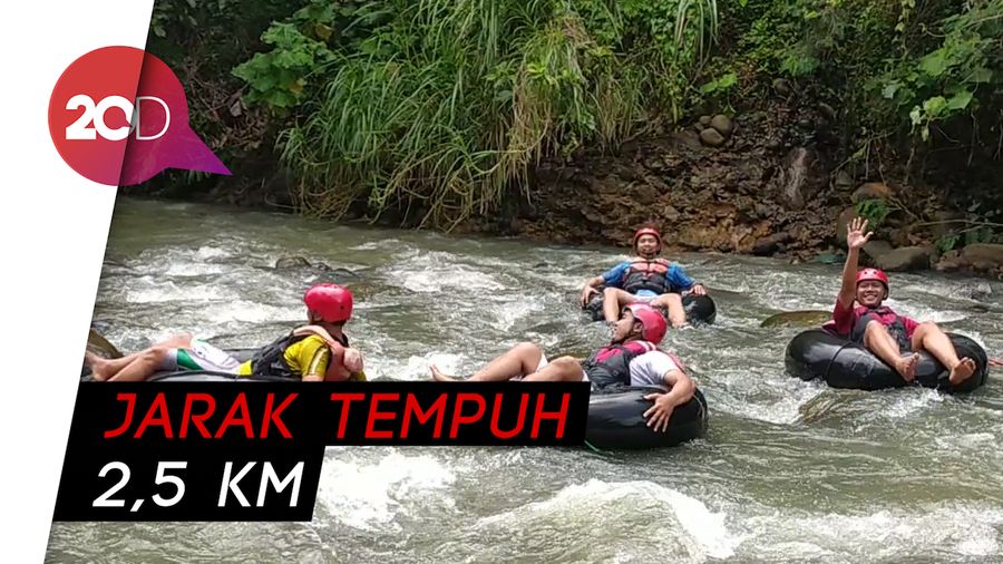 Seru! Pacu Adrenalin di Sedekan River Tubing yang Lagi Hits