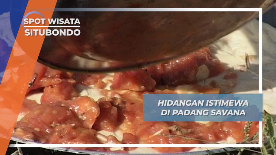 Makanan Sederhana Dihidangan Istimewa ala Padang Savana Bekol, Situbondo