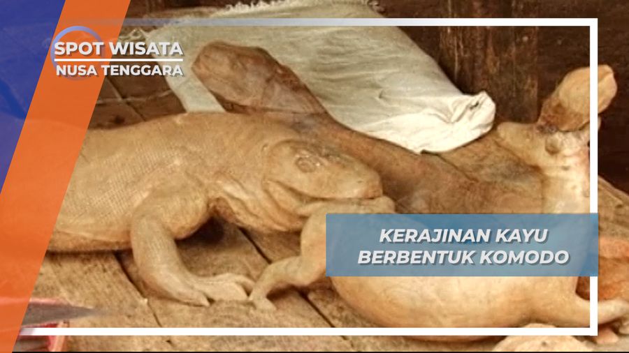 Kayu Konawa, Kreatifitas Pahat Komodo Nusa Tenggara