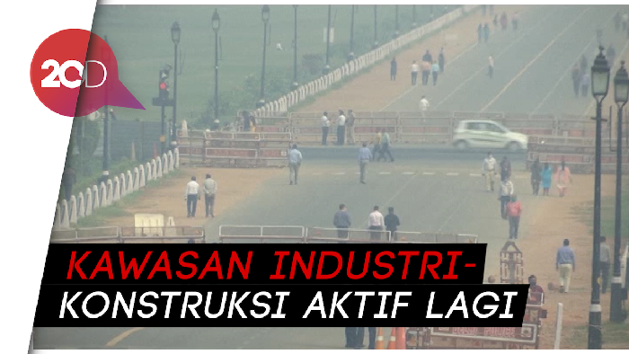 Kabut Polusi Selimuti India Usai Pembatasan Terkait Corona Berakhir