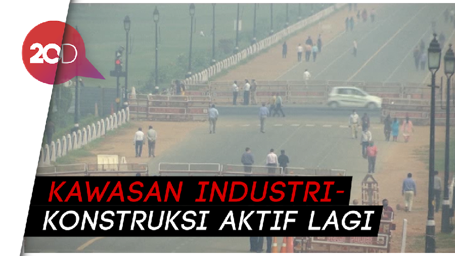 Kabut Polusi Selimuti India Usai Pembatasan Terkait Corona Berakhir