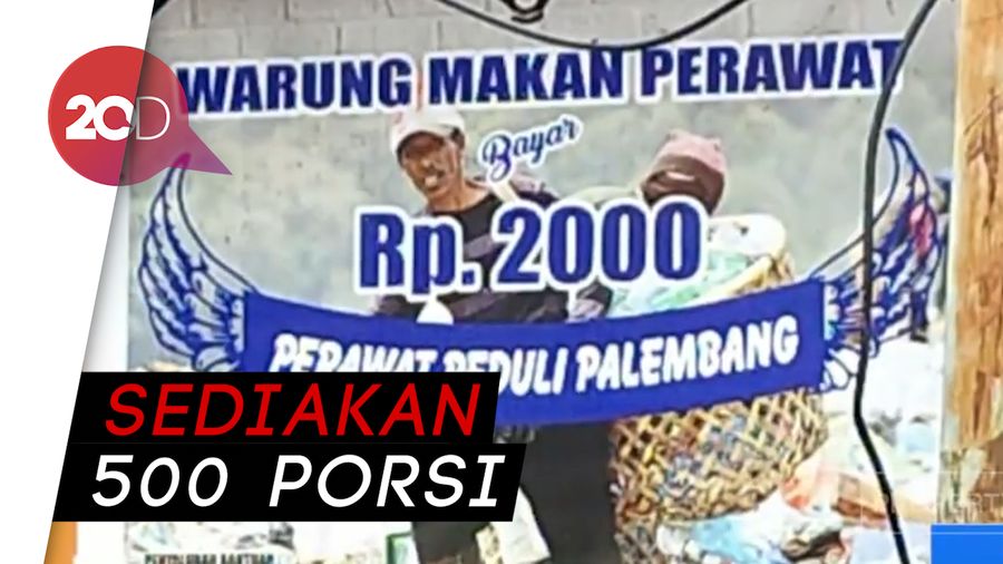 Perawat Buka Warung Serba Rp 2.000-an Demi Bantu Sesama