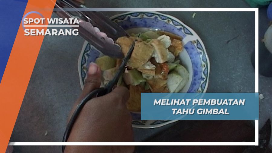 Tahu Gimbal, Campuran Tahu dan Peyek Udang ala Mugassari Semarang