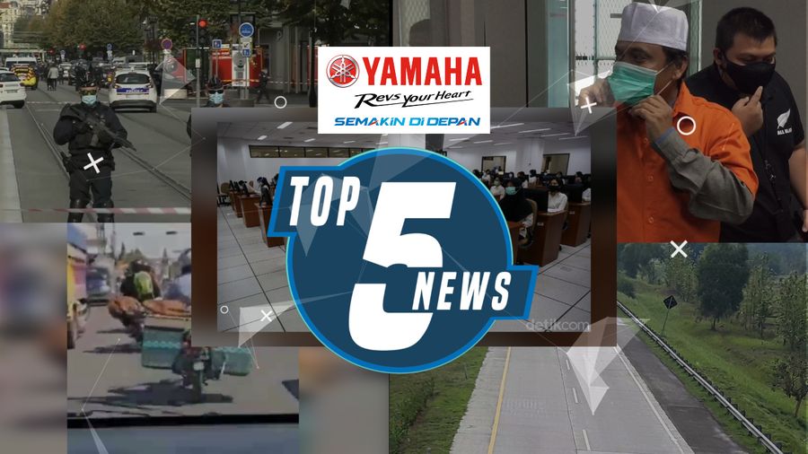 Top 5: Penusukan di Prancis, Pemotor Bawa Jenazah 