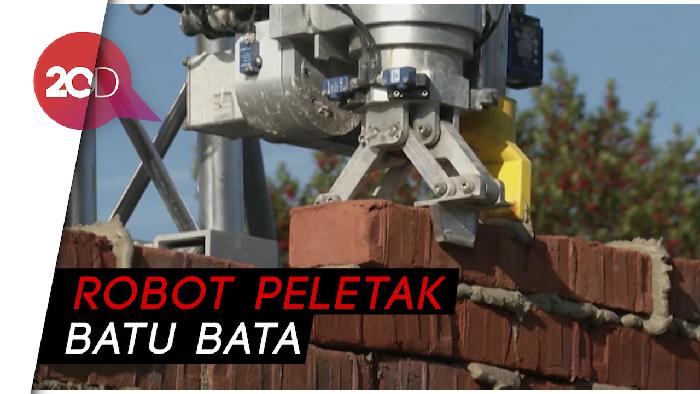 Melihat Kerja Robot Bob, Tukang Bangun Rumah Otomatis