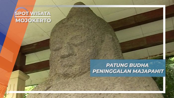 Reco Lanang, Patung Budha Raksasa Peninggalan Majapahit di Desa Kemloko Mojokerto