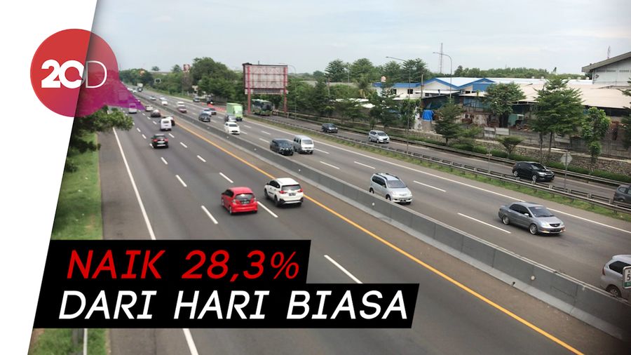 Lebih dari Setengah Juta Kendaraan Tinggalkan Jakarta