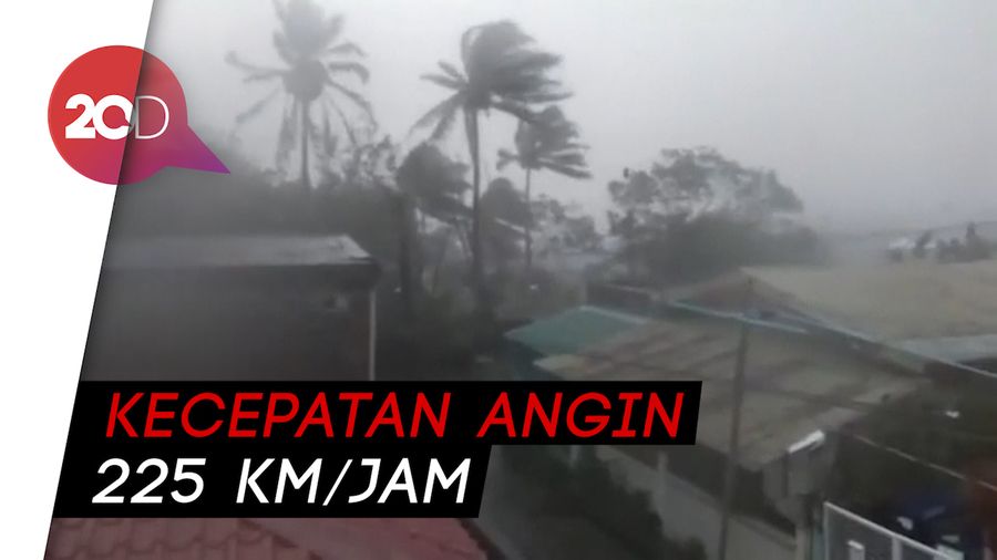 Filipina Dihantam Topan Goni!