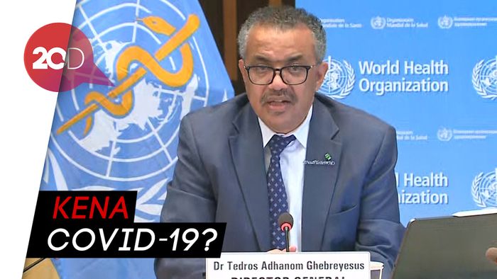 Dirjen WHO Tedros Adhanom Akui Sedang Jalani Isolasi Mandiri