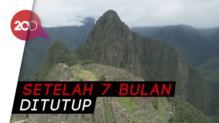 Peru Kembali Buka Situs Benteng Batu Inca Machu Picchu