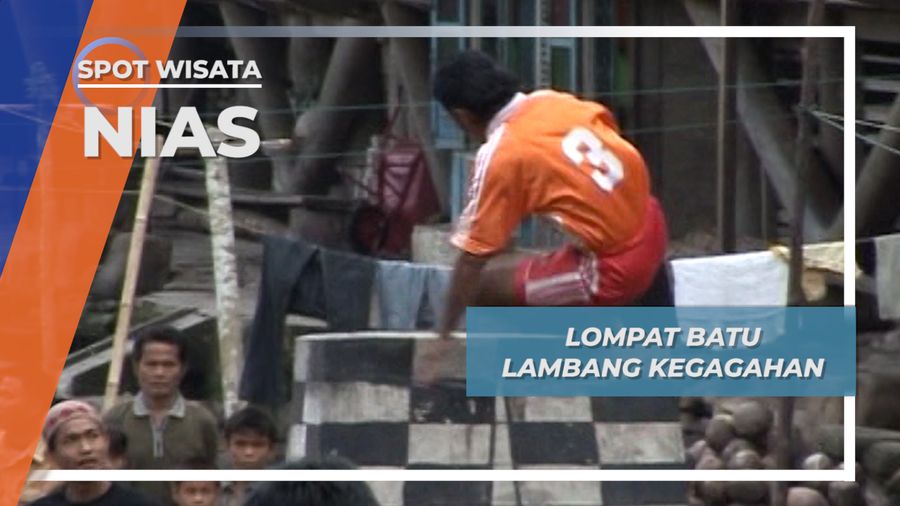 Lompat Batu, Lambang Kegagahan Desa Hilinawale Mazine Nias