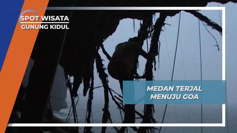Medan Terjal Menuju Goa Panggang, Gunung Kidul