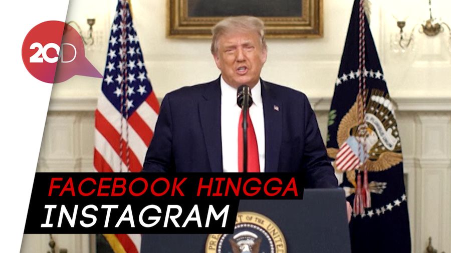 Berbagai Medsos Senggol Aksi Trump Klaim Kemenangan
