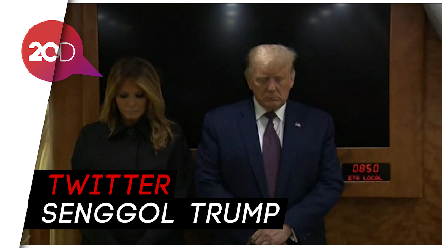 Cuitan Trump Tuding Kecurangan Pilpres AS Ditandai Twitter Menyesatkan