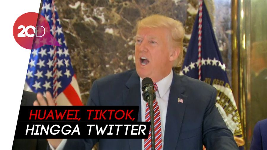 Mengingat Lagi Ribut-ribut Trump dengan Sederet Perusahaan Teknologi