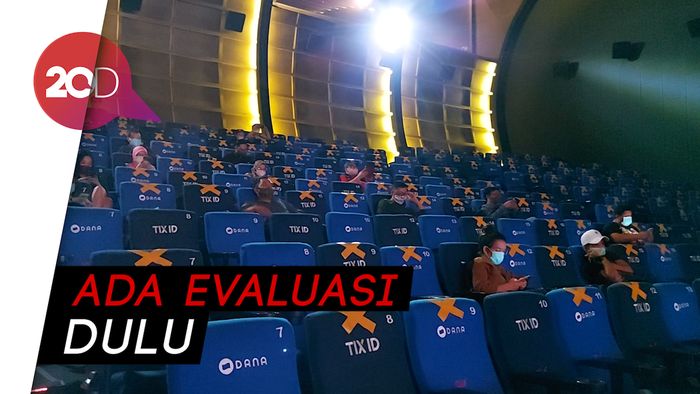 Syarat Kapasitas Bioskop Bisa Naik Jadi 50%