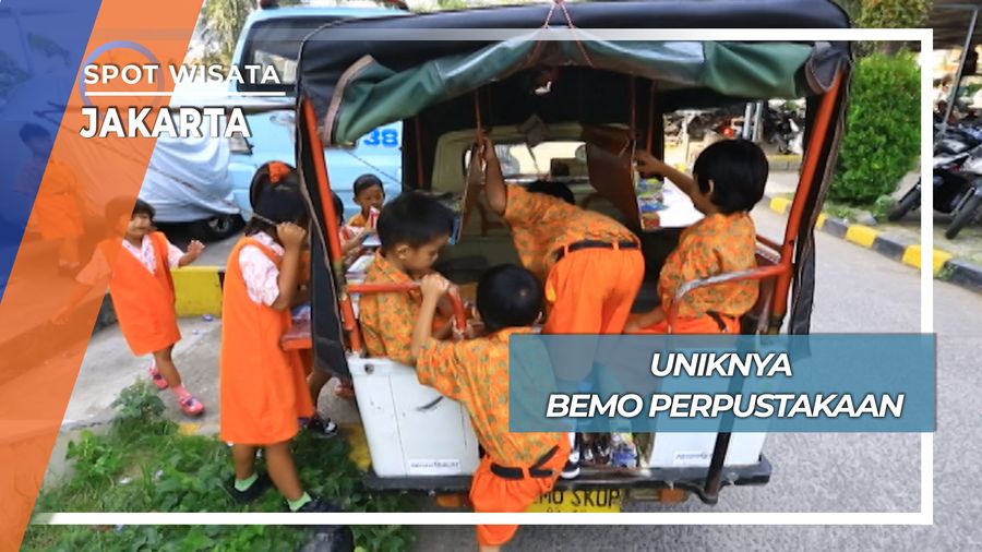 Bemo Baca, Taman Pustaka ala Karet Jakarta Pusat