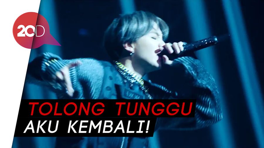 Putuskan Rehat Usai Jalani Operasi, Suga BTS Beri Pesan ke ARMY