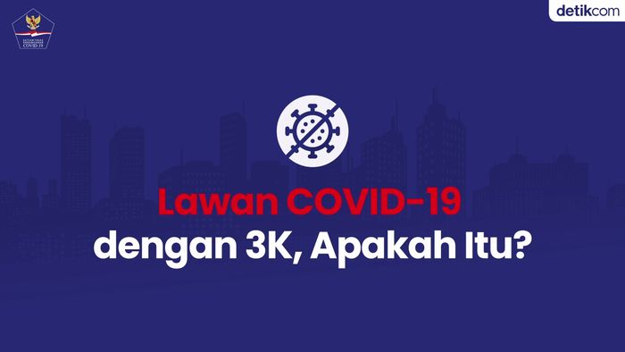 Ayo Lawan Corona dengan 3K!