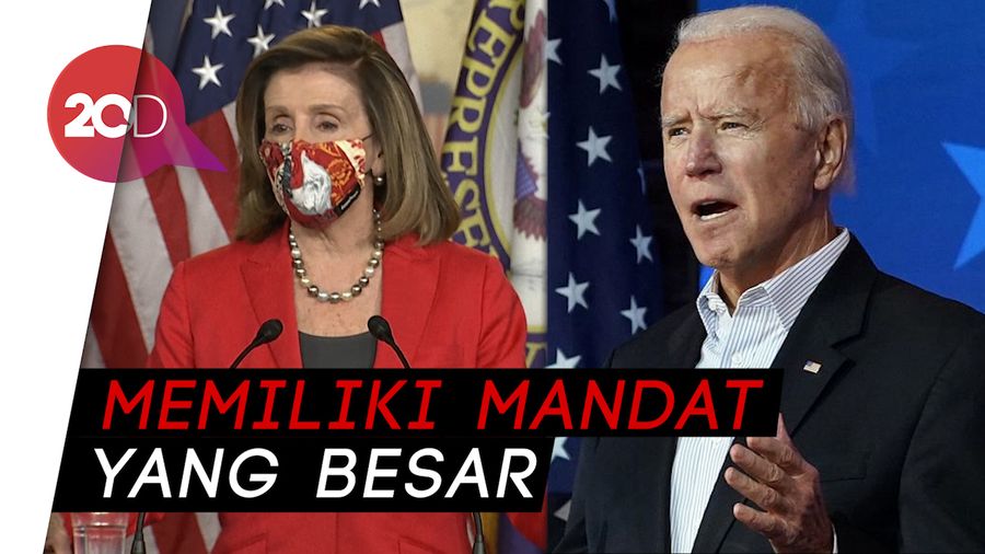 Hitung Suara Belum Usai, Ketua DPR AS Sebut Biden Presiden Terpilih