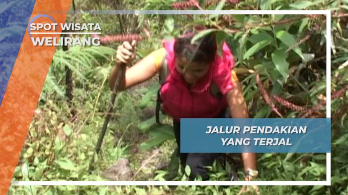 Jalur Pendakian yang Terjal, Welirang