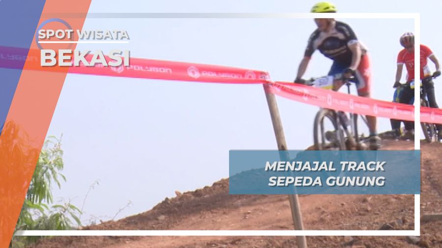 Mencoba Track Sepeda Gunung, Bekasi