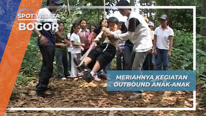 Meriahnya Kegiatan Outbond Anak-anak, Bogor