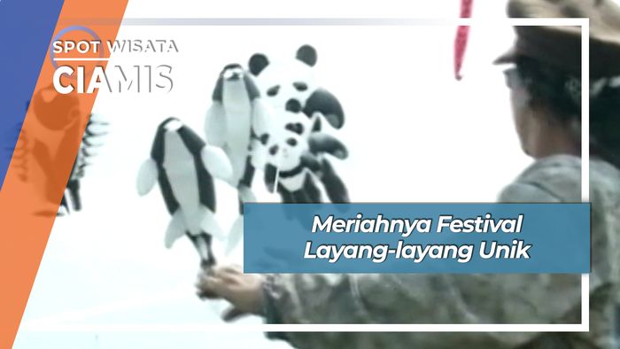 Festival Layang-layang Ciamis, Kreativitas Unik di Udara