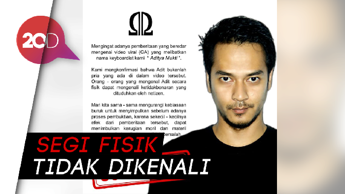 Aditya Mukti Bantah Dirinya Pria di Video Syur Mirip Gisel