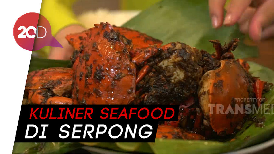 Bikin Laper: Kepiting Asap Daun Pisang dan Kerang Bambu Saus Padang
