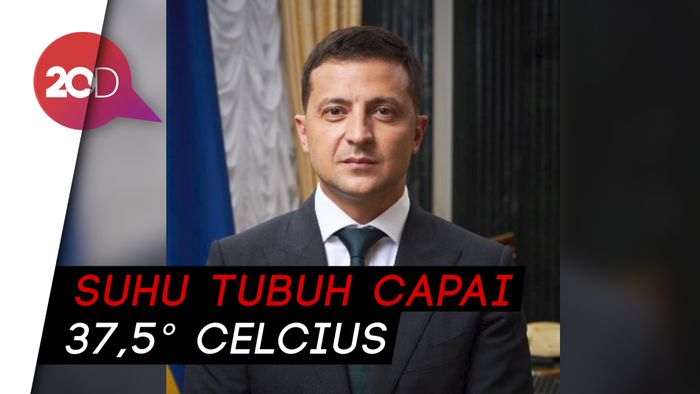 Presiden Ukraina Positif Corona