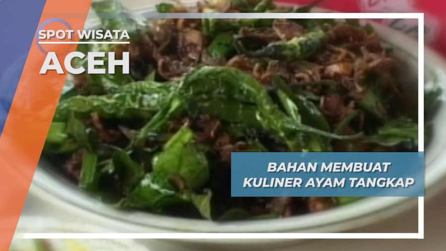 Bahan Membuat Kuliner Ayam Tangkap, Aceh