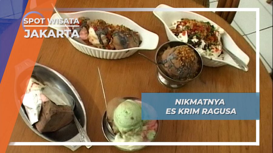 Nikmatnya Es Krim Ragusa, Jakarta