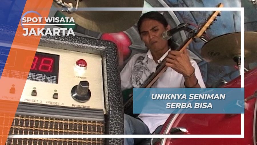 Oni Sang Musisi Serba Bisa, Harmonisasi Berbagai Alat Musik Jakarta