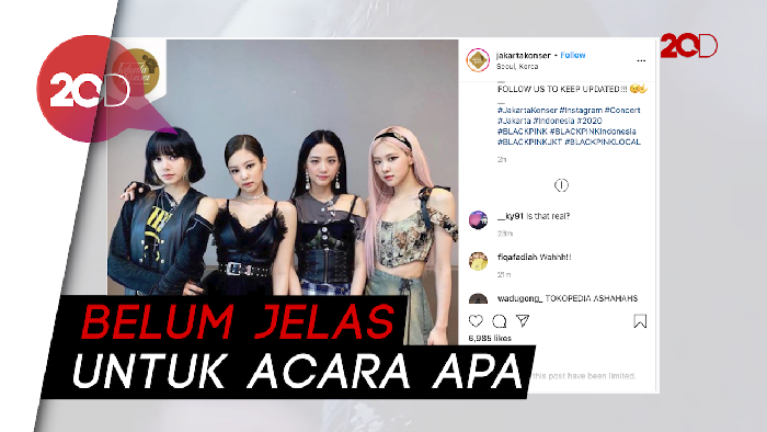 BLACKPINK Akan Gelar Konser untuk Fans Indonesia?
