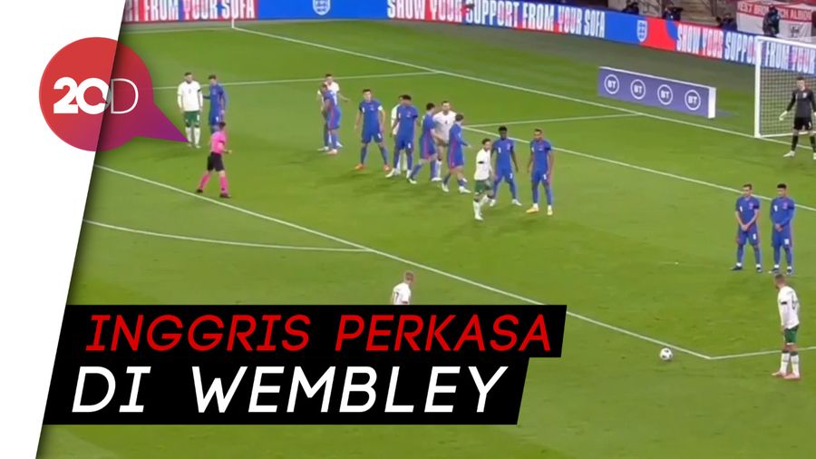 Laga Persahabatan Inggris vs Irlandia: The Three Lions Menang 3-0
