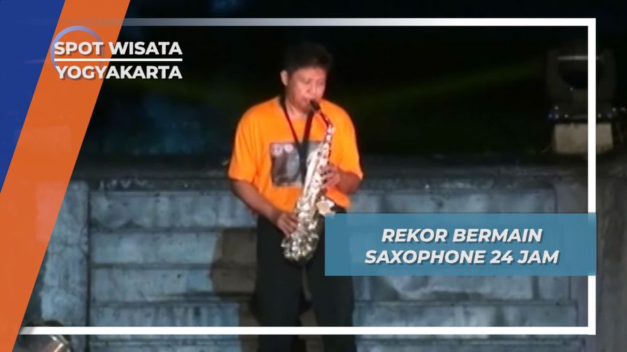Rekor Bermain Saxophone 24 Jam, Yogyakarta
