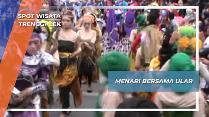 Tari Ular Trenggalek, Tari Eksotis yang Berbahaya