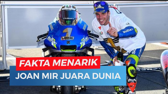 Catatan Menarik Joan Mir Jadi Juara Dunia MotoGP 2020