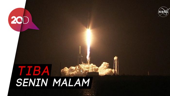 Detik-detik Peluncuran Misi SpaceX ke Stasiun Luar Angkasa