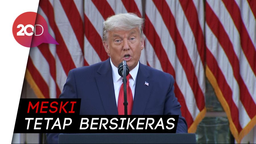 Donald Trump Akui Kemenangan Joe Biden, tapi...